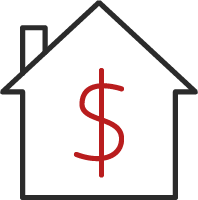 mortgage refinancing icon